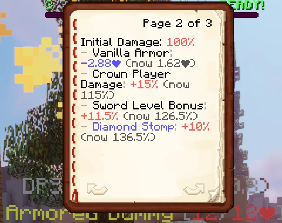 The new Damage Breakdown, showing exactly where your damage comes from